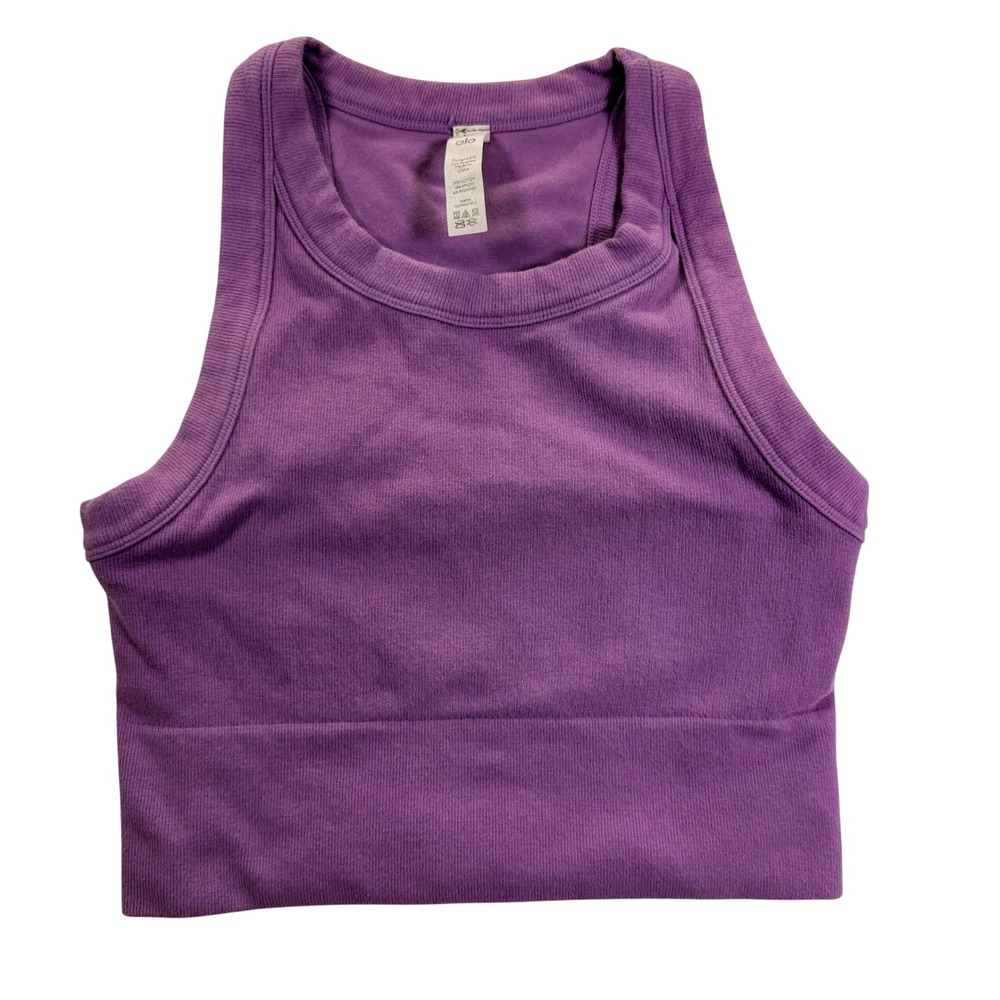 ALO Yoga Purple Tank Top